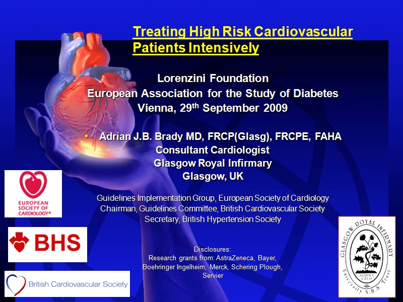 Treating High Risk Cardiovascular Patients Intensively